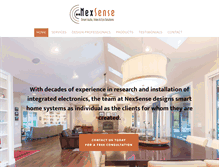 Tablet Screenshot of nexsense.net